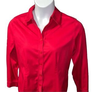 Chicos ruby red button up shirt for her!! New